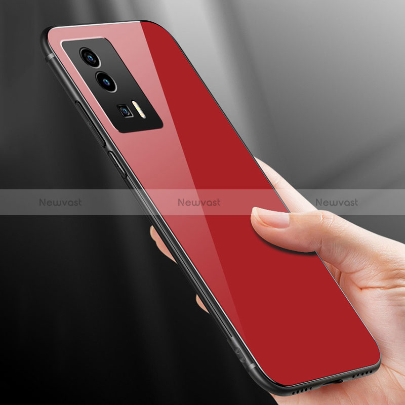 Silicone Frame Mirror Case Cover for Xiaomi Redmi K60 5G