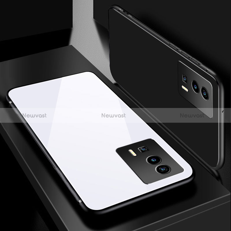 Silicone Frame Mirror Case Cover for Xiaomi Redmi K60 Pro 5G