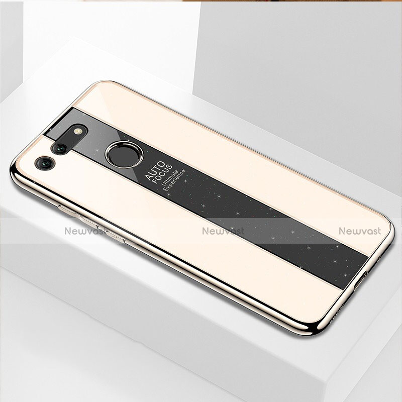 Silicone Frame Mirror Case Cover K01 for Huawei Honor V20 Gold