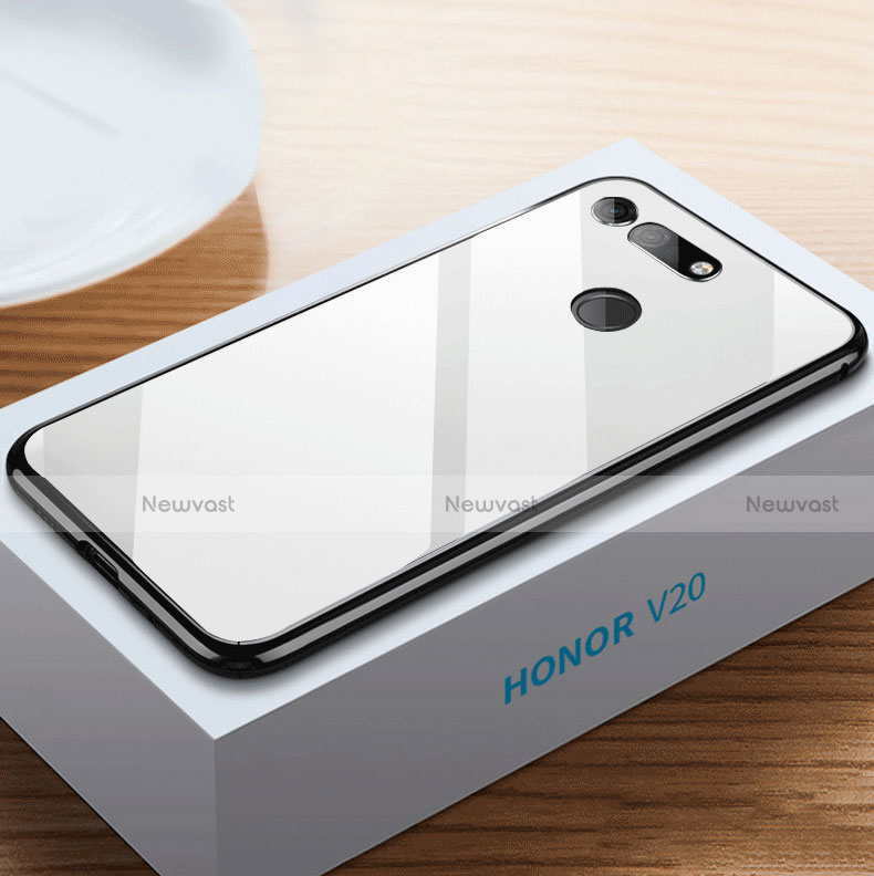 Silicone Frame Mirror Case Cover M01 for Huawei Honor View 20