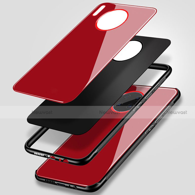 Silicone Frame Mirror Case Cover M01 for Huawei Mate 30