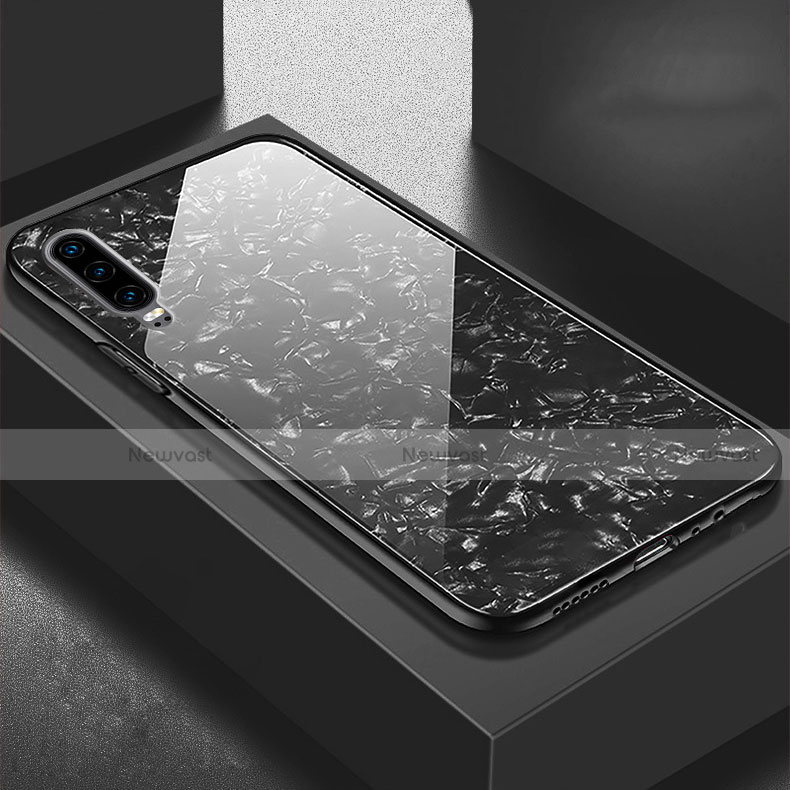 Silicone Frame Mirror Case Cover M01 for Huawei P30