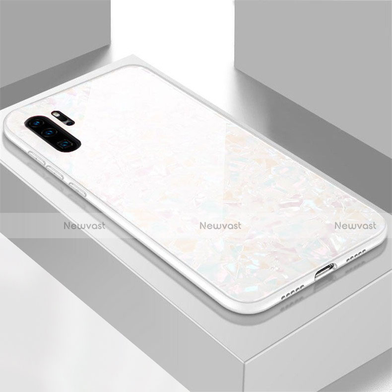 Silicone Frame Mirror Case Cover M01 for Huawei P30 Pro New Edition