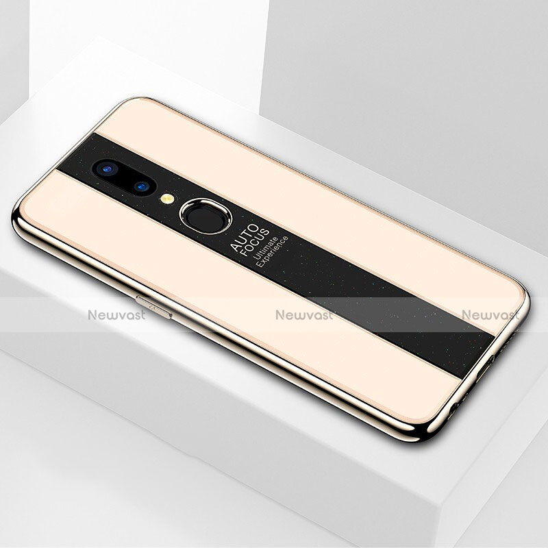 Silicone Frame Mirror Case Cover M01 for Oppo A9