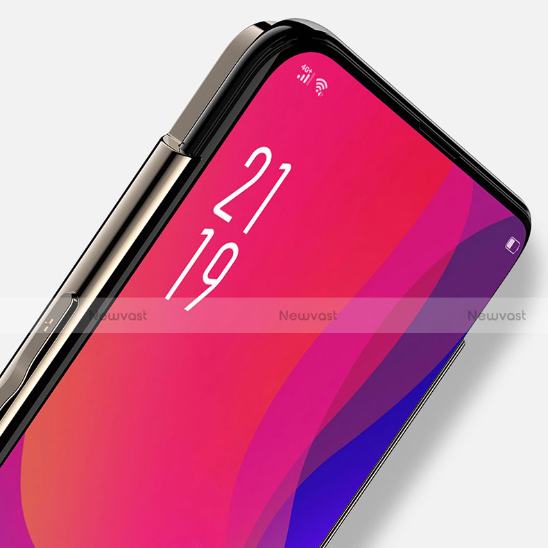 Silicone Frame Mirror Case Cover M01 for Oppo Find X