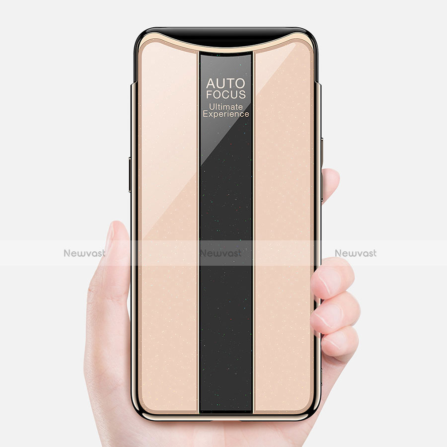 Silicone Frame Mirror Case Cover M01 for Oppo Find X