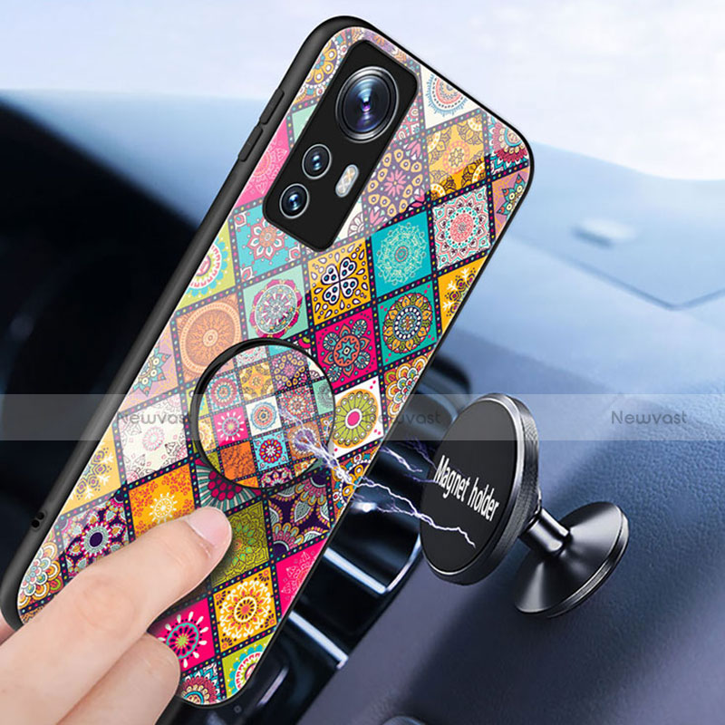 Silicone Frame Mirror Case Cover M01 for Xiaomi Mi 12 5G