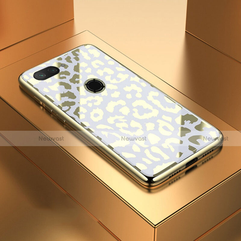 Silicone Frame Mirror Case Cover M01 for Xiaomi Mi 8 Lite