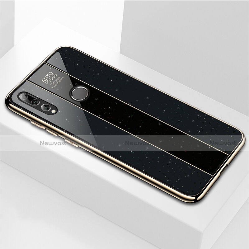 Silicone Frame Mirror Case Cover M02 for Huawei Honor 20E Black