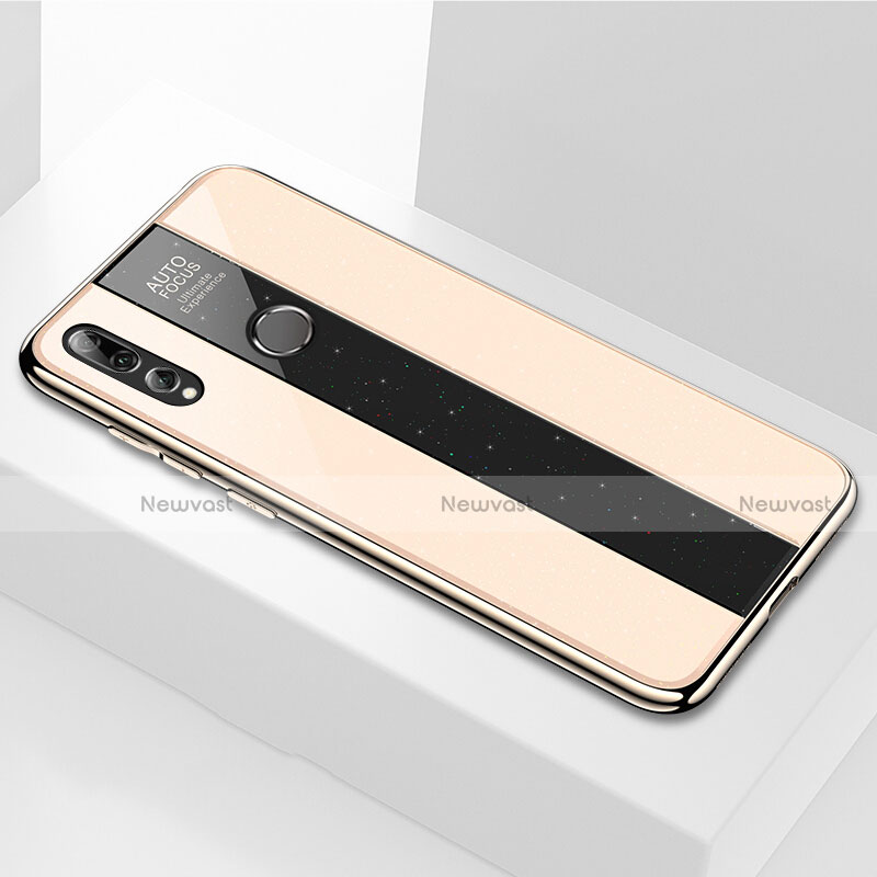 Silicone Frame Mirror Case Cover M02 for Huawei Honor 20i Gold