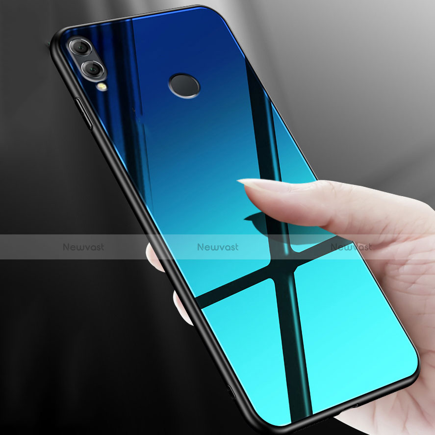 Silicone Frame Mirror Case Cover M02 for Huawei Honor View 10 Lite