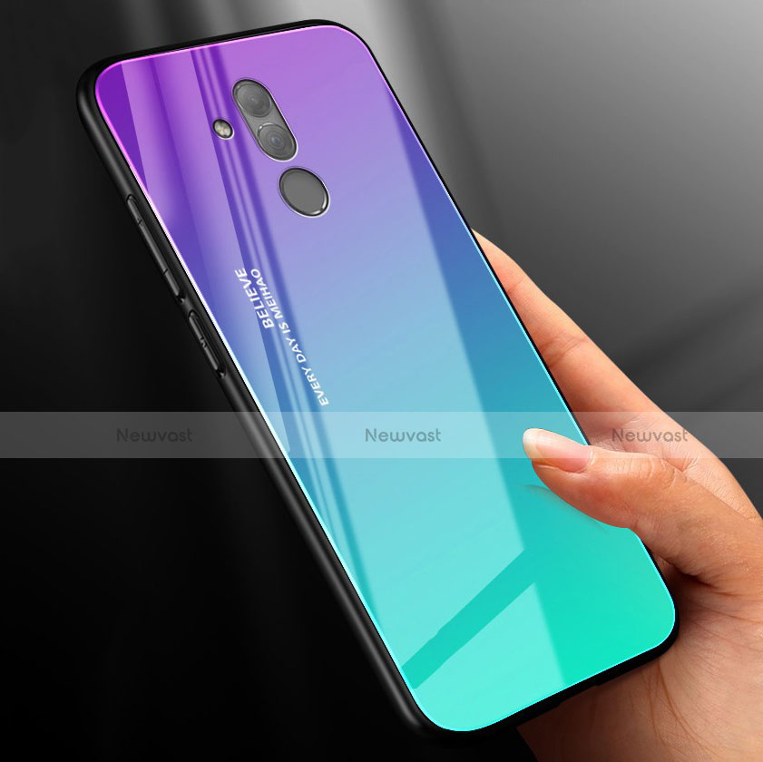 Silicone Frame Mirror Case Cover M02 for Huawei Mate 20 Lite