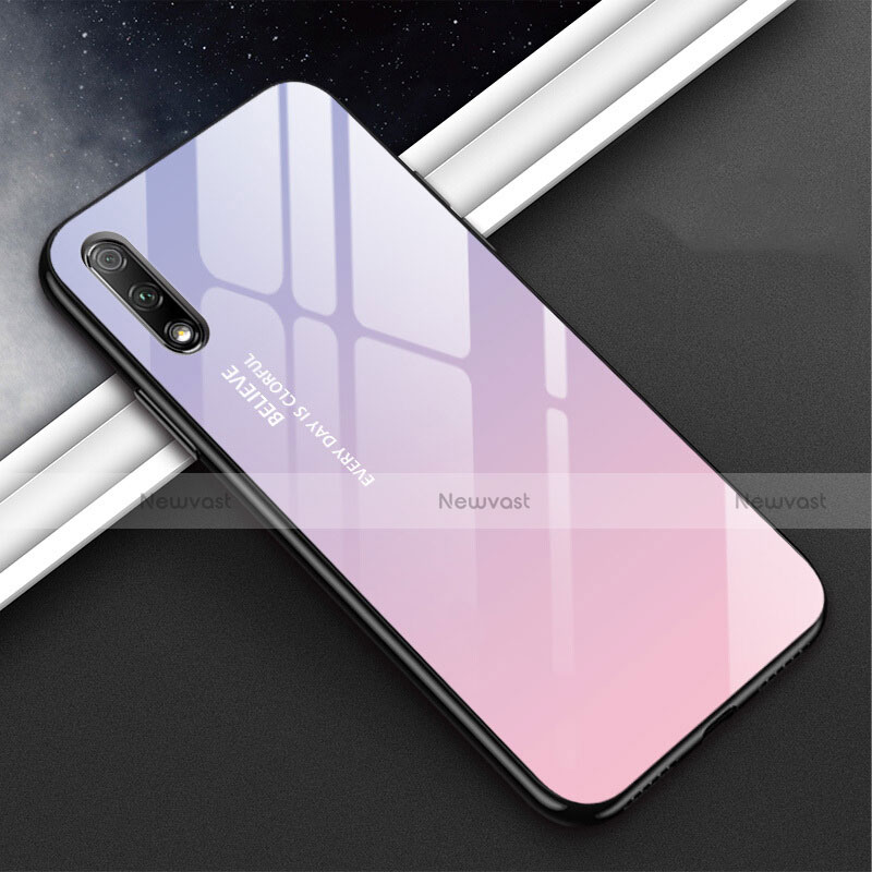 Silicone Frame Mirror Case Cover M02 for Huawei P Smart Z (2019)