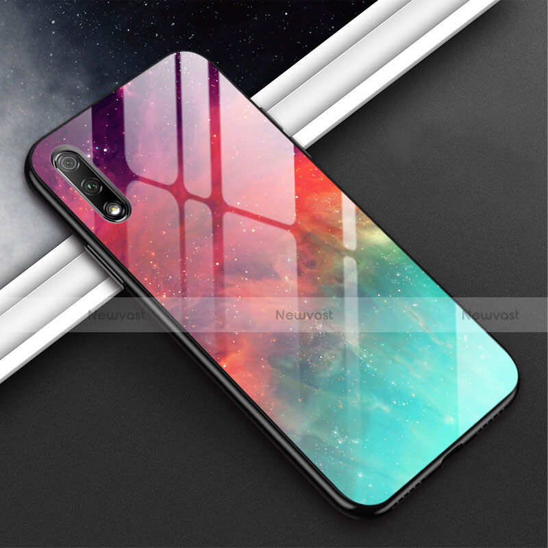 Silicone Frame Mirror Case Cover M02 for Huawei P Smart Z (2019)