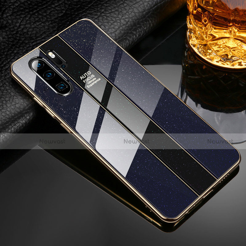 Silicone Frame Mirror Case Cover M02 for Huawei P30 Pro