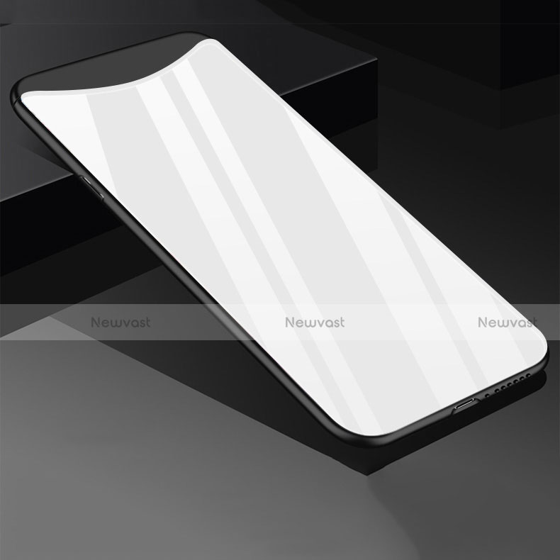 Silicone Frame Mirror Case Cover M02 for Oppo Find X Super Flash Edition