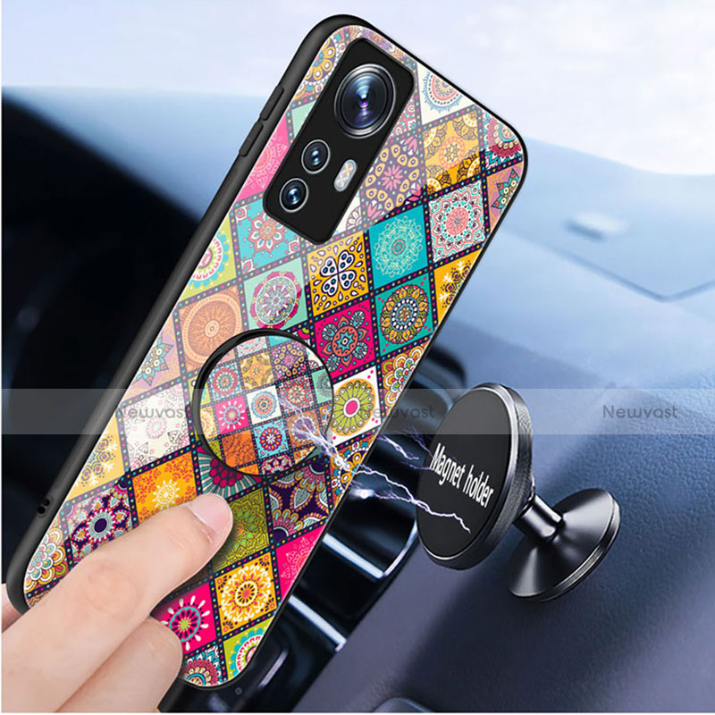 Silicone Frame Mirror Case Cover M02 for Xiaomi Mi 12 5G