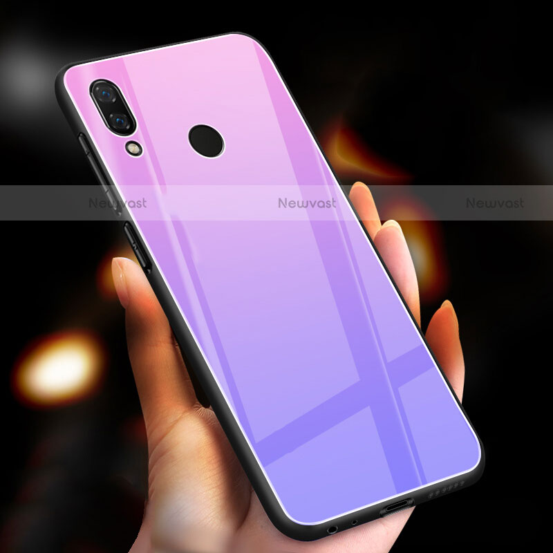 Silicone Frame Mirror Case Cover M03 for Huawei Honor 10 Lite