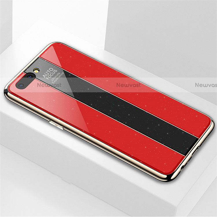 Silicone Frame Mirror Case Cover M03 for Oppo A12e