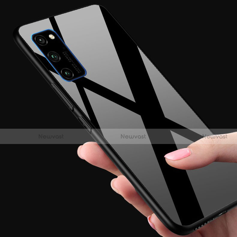 Silicone Frame Mirror Case Cover T01 for Huawei Honor V30 Pro 5G