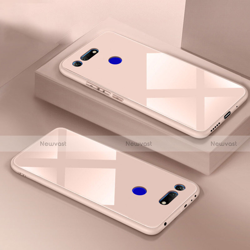 Silicone Frame Mirror Case Cover T01 for Huawei Honor View 20