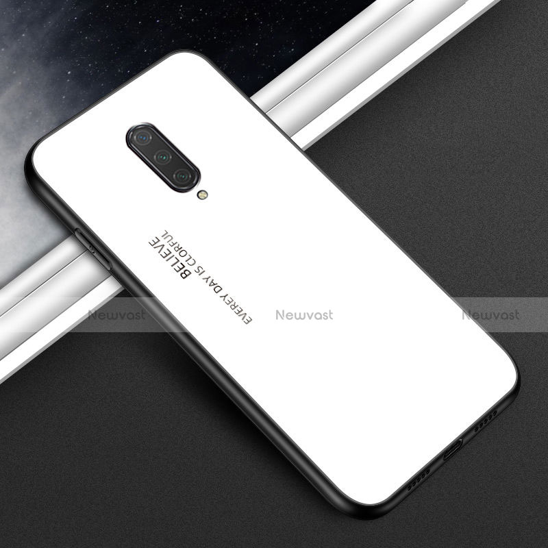 Silicone Frame Mirror Case Cover T01 for OnePlus 8