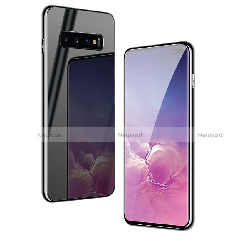 Silicone Frame Mirror Case Cover T01 for Samsung Galaxy S10 Plus