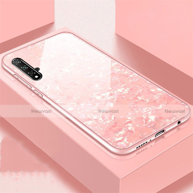 Silicone Frame Mirror Case Cover T02 for Huawei Honor 20