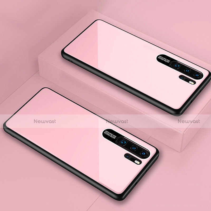 Silicone Frame Mirror Case Cover T02 for Huawei P30 Pro