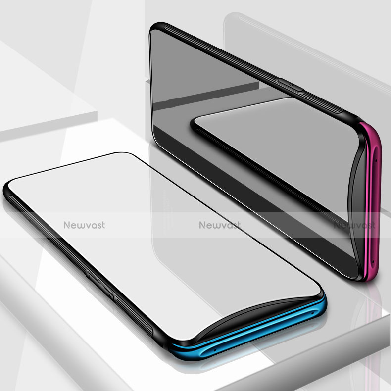 Silicone Frame Mirror Case Cover T02 for Oppo Find X