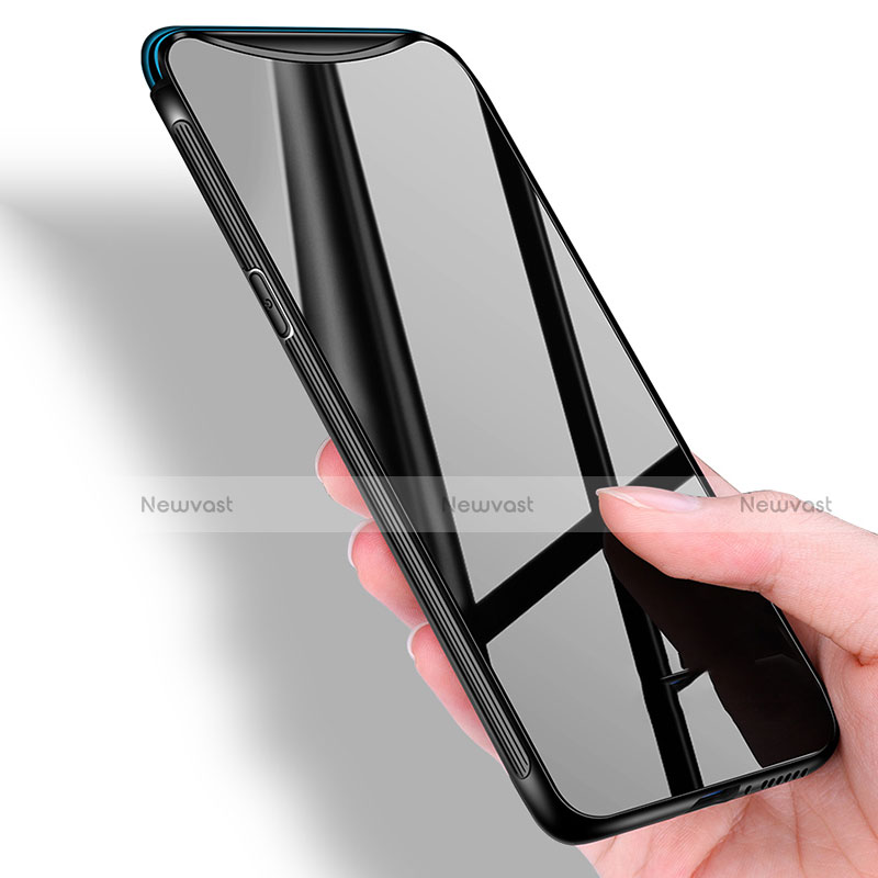 Silicone Frame Mirror Case Cover T02 for Oppo Find X Super Flash Edition