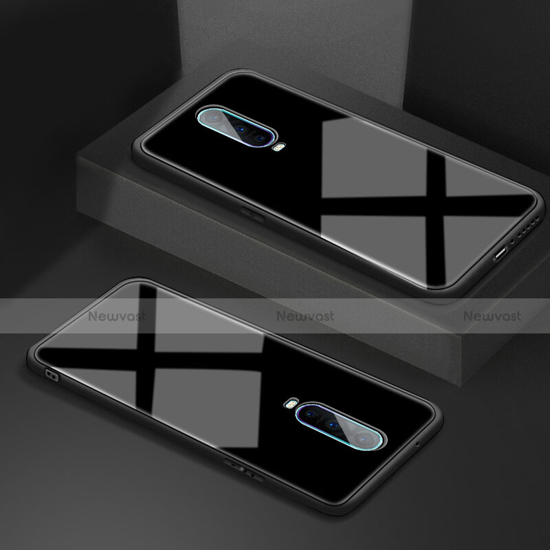 Silicone Frame Mirror Case Cover T02 for Oppo R17 Pro