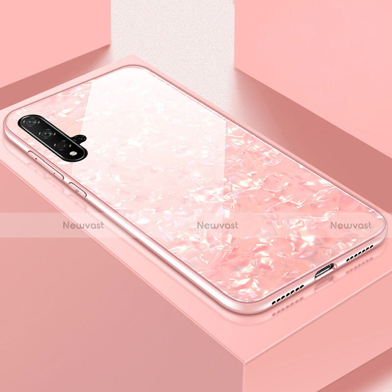 Silicone Frame Mirror Case Cover T03 for Huawei Nova 5