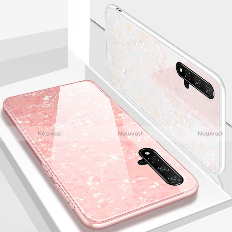 Silicone Frame Mirror Case Cover T03 for Huawei Nova 5