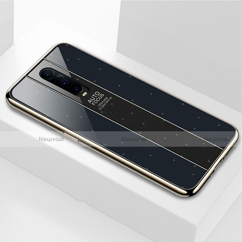 Silicone Frame Mirror Case Cover T03 for Oppo R17 Pro