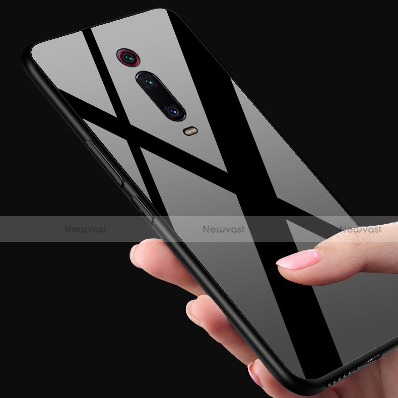 Silicone Frame Mirror Case Cover T03 for Xiaomi Mi 9T Pro