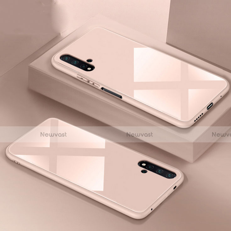 Silicone Frame Mirror Case Cover T05 for Huawei Honor 20