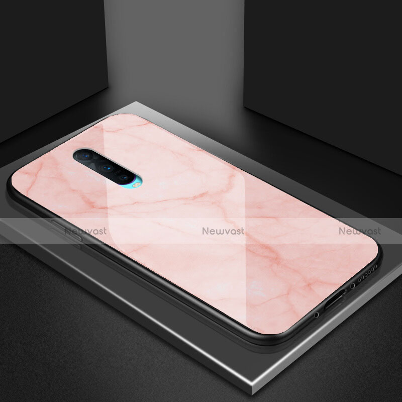 Silicone Frame Mirror Case Cover T06 for Oppo R17 Pro