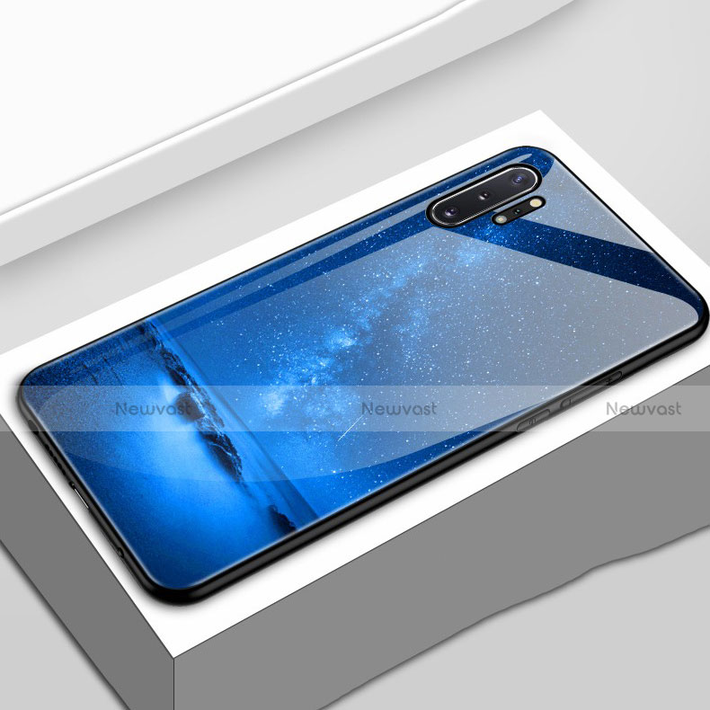 Silicone Frame Starry Sky Mirror Case Cover for Samsung Galaxy Note 10 Plus