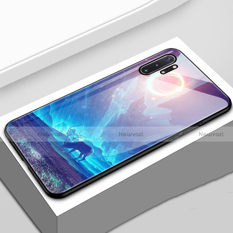 Silicone Frame Starry Sky Mirror Case Cover for Samsung Galaxy Note 10 Plus