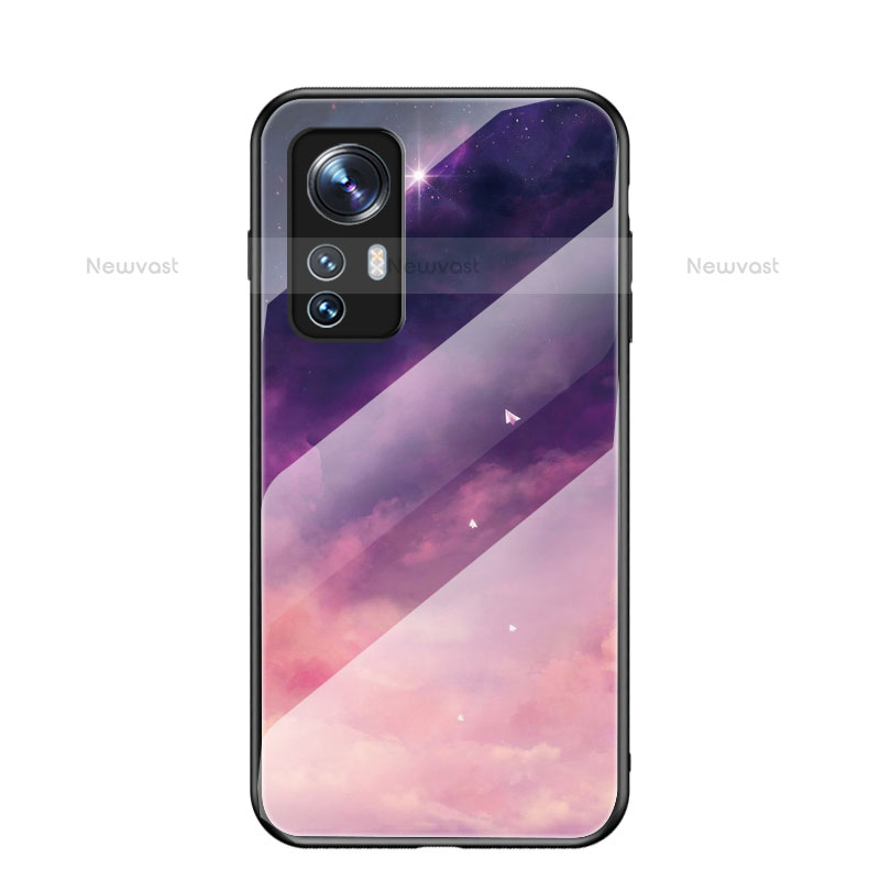 Silicone Frame Starry Sky Mirror Case Cover for Xiaomi Mi 12S Pro 5G