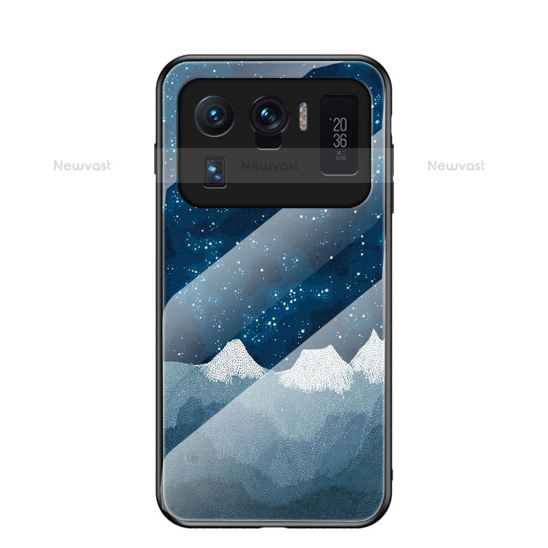 Silicone Frame Starry Sky Mirror Case Cover S01 for Xiaomi Mi 11 Ultra 5G