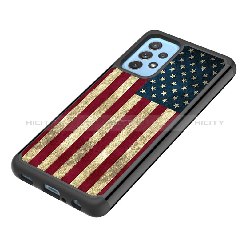 Silicone Matte Finish and Plastic Back Cover Case 360 Degrees JX1 for Samsung Galaxy A72 5G