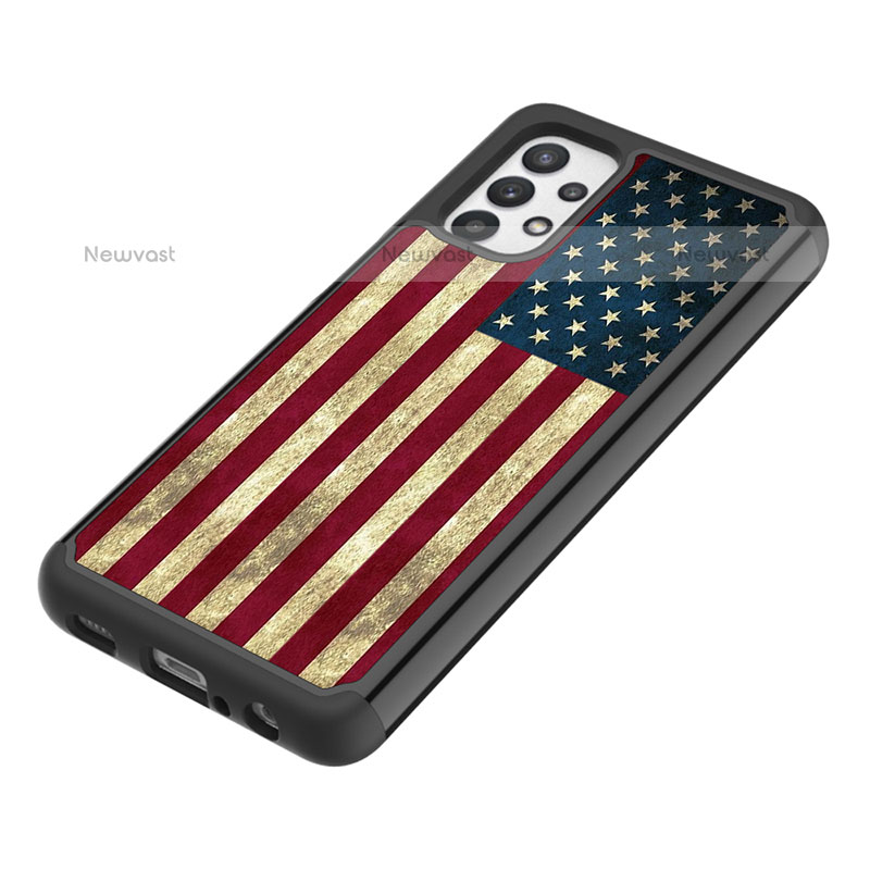 Silicone Matte Finish and Plastic Back Cover Case 360 Degrees JX1 for Samsung Galaxy M32 5G