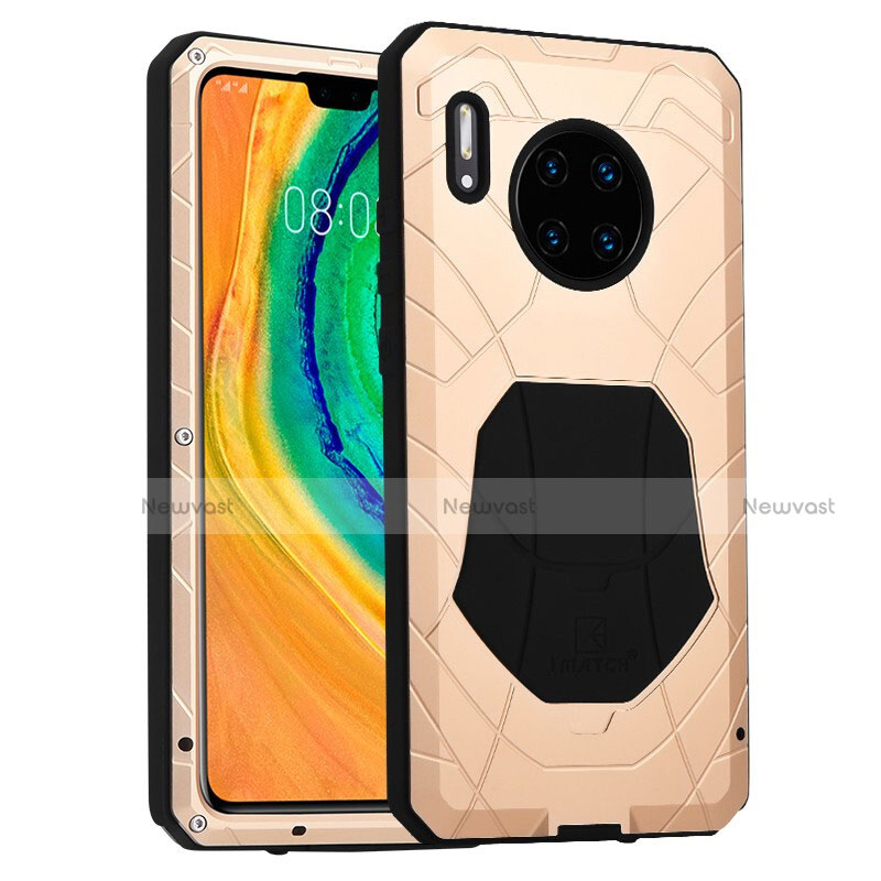 Silicone Matte Finish and Plastic Back Cover Case 360 Degrees R01 for Huawei Mate 30E Pro 5G