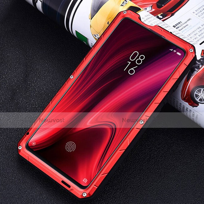 Silicone Matte Finish and Plastic Back Cover Case 360 Degrees R01 for Xiaomi Redmi K20