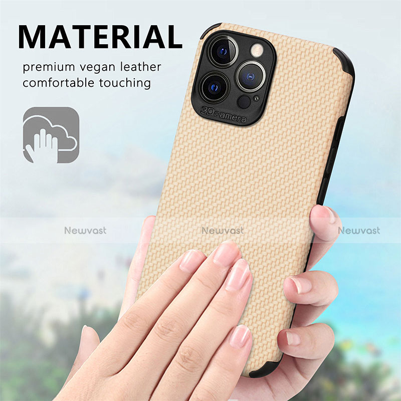 Silicone Matte Finish and Plastic Back Cover Case 360 Degrees U04 for Apple iPhone 13 Pro Max