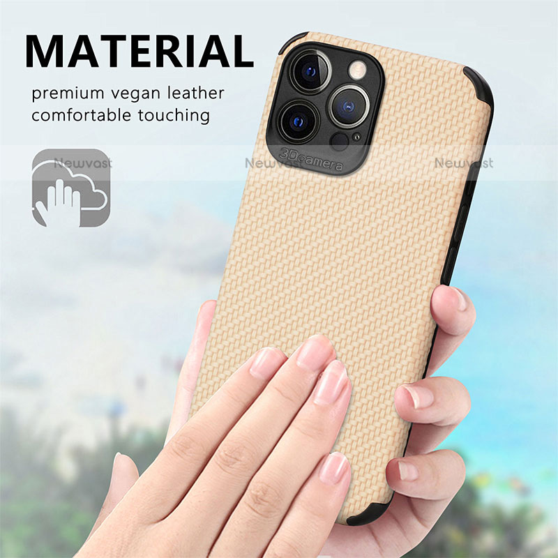 Silicone Matte Finish and Plastic Back Cover Case 360 Degrees U04 for Apple iPhone 15 Pro Max