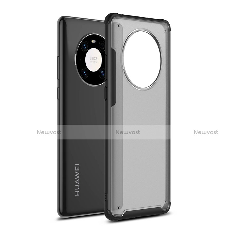 Silicone Matte Finish and Plastic Back Cover Case for Huawei Mate 40 Pro