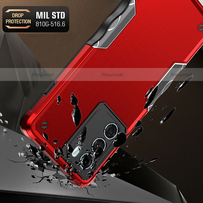 Silicone Matte Finish and Plastic Back Cover Case for Motorola Moto Edge S30 5G